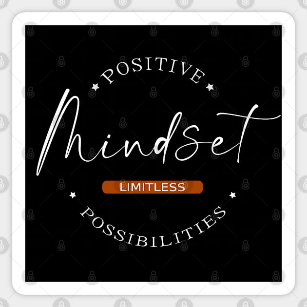 Positive Mindset, Limitless Possibilities | Mentalist Sticker by FlyingWhale369